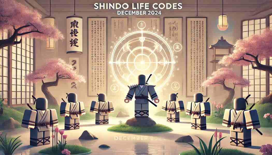 Shindo Life Codes December 2024